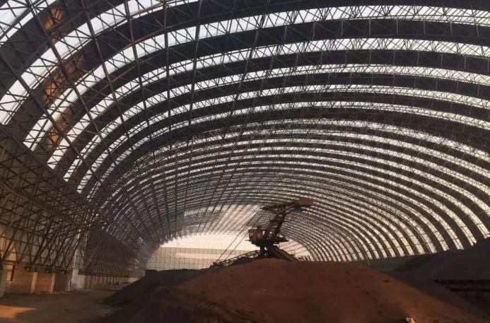 当阳概述原料场封闭技术的特点和类型